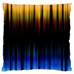 Light Orange Blue Standard Flano Cushion Case (two Sides) by Mariart