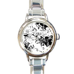 Colors Round Italian Charm Watch