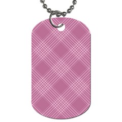 Zigzag Pattern Dog Tag (one Side)