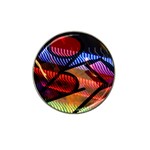 Graphic Shapes Experimental Rainbow Color Hat Clip Ball Marker