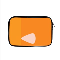 Screen Shot Circle Animations Orange White Line Color Apple Macbook Pro 15  Zipper Case by Mariart