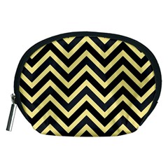 Zigzag Pattern Accessory Pouches (medium)  by Valentinaart