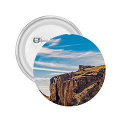 Rocky Mountains Patagonia Landscape   Santa Cruz   Argentina 2 25  Buttons by dflcprints