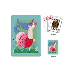 Unicorn Playing Cards (mini)  by Mjdaluz
