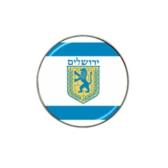 Flag Of Jerusalem Hat Clip Ball Marker by abbeyz71