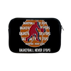 Basketball Never Stops Apple Ipad Mini Zipper Cases by Valentinaart