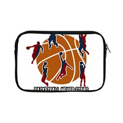 Basketball Never Stops Apple Ipad Mini Zipper Cases by Valentinaart