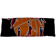 Basketball Never Stops Body Pillow Case Dakimakura (two Sides) by Valentinaart