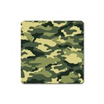 Camouflage Camo Pattern Square Magnet