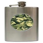 Camouflage Camo Pattern Hip Flask (6 oz)
