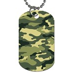 Camouflage Camo Pattern Dog Tag (Two Sides)