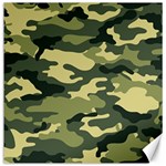 Camouflage Camo Pattern Canvas 12  x 12  