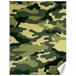 Camouflage Camo Pattern Canvas 18  x 24  