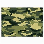 Camouflage Camo Pattern Large Glasses Cloth (2-Side)