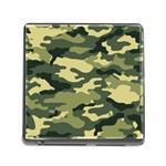 Camouflage Camo Pattern Memory Card Reader (Square)