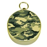 Camouflage Camo Pattern Gold Compasses