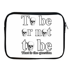 To Be Or Not To Be Apple Ipad 2/3/4 Zipper Cases by Valentinaart