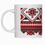 Consecutive Knitting Patterns Vector White Mugs