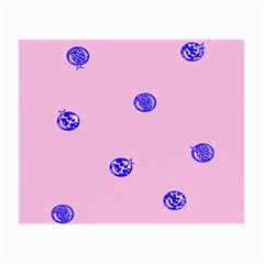 Star Space Balloon Moon Blue Pink Circle Round Polkadot Small Glasses Cloth (2-side) by Mariart