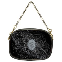Space X Circle Line Black Chain Purses (one Side) 