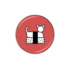 Sushi Cat Japanese Food Hat Clip Ball Marker (10 Pack) by Mariart