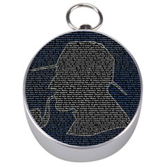 Sherlock Quotes Silver Compasses by Mariart