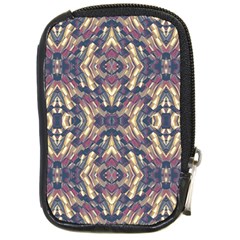 Multicolored Modern Geometric Pattern Compact Camera Cases by dflcprints