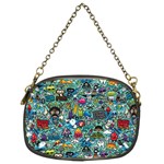 Colorful Drawings Pattern Chain Purses (Two Sides) 