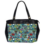 Colorful Drawings Pattern Office Handbags (2 Sides) 