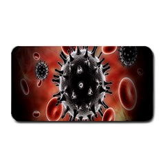 Cancel Cells Broken Bacteria Virus Bold Medium Bar Mats by Mariart