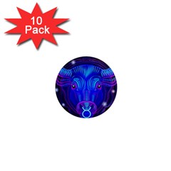 Sign Taurus Zodiac 1  Mini Magnet (10 Pack)  by Mariart