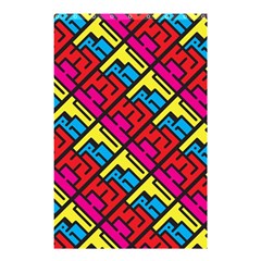 Hert Graffiti Pattern Shower Curtain 48  X 72  (small) 