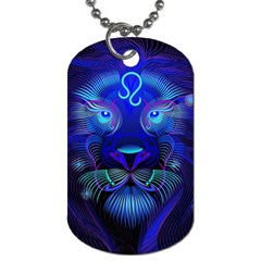 Sign Leo Zodiac Dog Tag (one Side) by Mariart