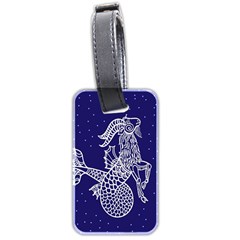 Capricorn Zodiac Star Luggage Tags (two Sides) by Mariart