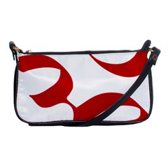 Hindu Om Symbol (red) Shoulder Clutch Bags by abbeyz71