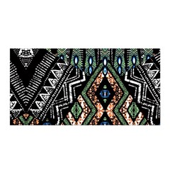 Ethnic Art Pattern Satin Wrap by Nexatart