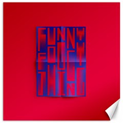 Funny Foggy Thing Canvas 20  X 20   by Nexatart