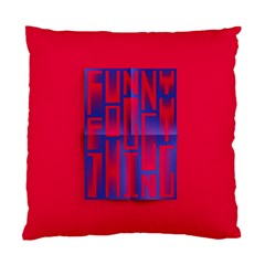 Funny Foggy Thing Standard Cushion Case (one Side) by Nexatart