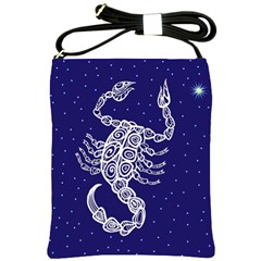 Scorpio Zodiac Star Shoulder Sling Bags by Mariart