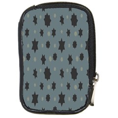 Star Space Black Grey Blue Sky Compact Camera Cases by Mariart