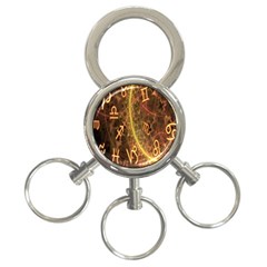 Romance Zodiac Star Space 3-ring Key Chains by Mariart