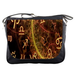 Romance Zodiac Star Space Messenger Bags by Mariart