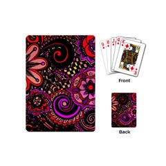 Sunset Floral Playing Cards (mini) 