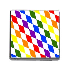 Rainbow Flag Bavaria Memory Card Reader (square) by Nexatart