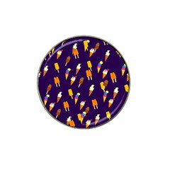 Seamless Ice Cream Pattern Hat Clip Ball Marker (10 Pack)