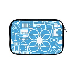 Drones Registration Equipment Game Circle Blue White Focus Apple Macbook Pro 13  Zipper Case by Mariart