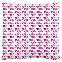 Heart Love Pink Purple Large Cushion Case (two Sides) by Mariart