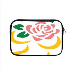 Pink Rose Ribbon Bouquet Green Yellow Flower Floral Apple Macbook Pro 15  Zipper Case by Mariart