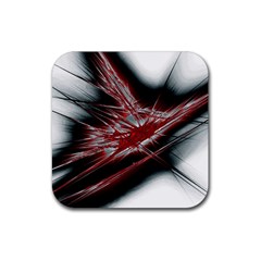 Big Bang Rubber Coaster (square)  by ValentinaDesign