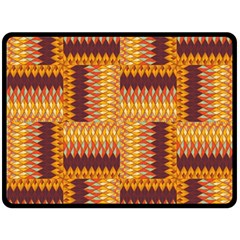 Geometric Pattern Fleece Blanket (large)  by linceazul